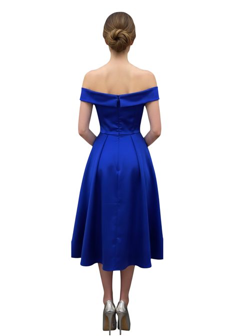 Bateau neckline dress MISS MAX | dress | 6388088